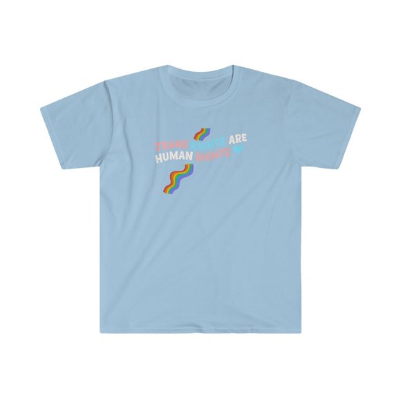 Trans Rights Are Human Rights T Shirt - Picture 4 of 16